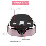 SML master nails pofesszionális elektromos csiszológép pedállal – tökéletes körömápolás rosegold színben (BBV)