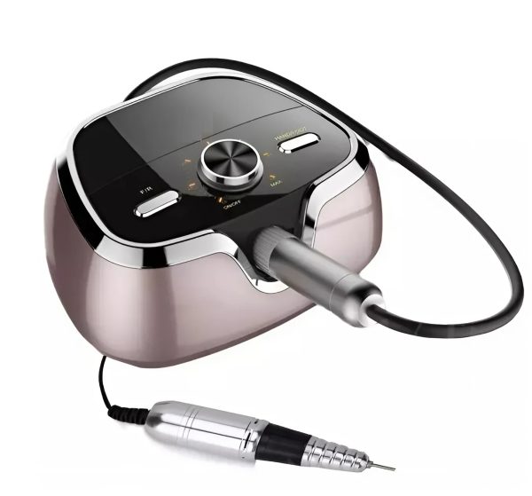 SML master nails pofesszionális elektromos csiszológép pedállal – tökéletes körömápolás rosegold színben (BBV)