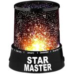 STAR MASTER - csillagfény LED lámpa, éjszakai fény, csillagfény projektor (BBV)