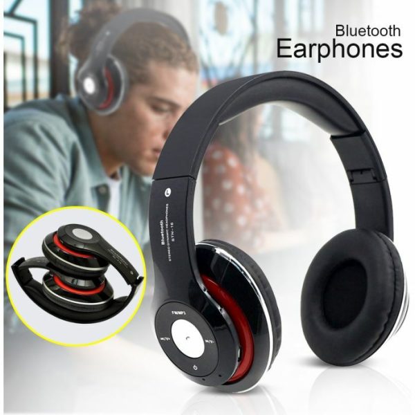 STN13-16 Bluetooth sztereó fejhallgató - WMA/MP3 zenelejátszással és telefonhívási funkcióval (BBV) (THM) (BBD)