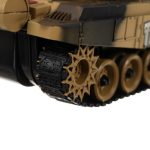 KING sivatagi álcás távirányítós tank gyerekeknek - hang-, és fényhatásokkal (BBJ)