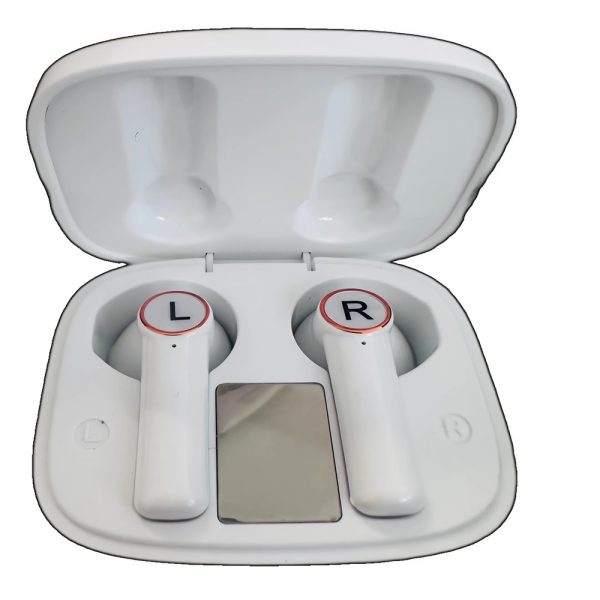 Sound-Luxe – Vezeték nélküli Bluetooth sztereó fülhallgató, beépített mikrofonnal, LED kijelzővel, vízálló, töltő dokkolóval TWS-320 (BBV)