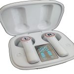 Sound-Luxe – Vezeték nélküli Bluetooth sztereó fülhallgató, beépített mikrofonnal, LED kijelzővel, vízálló, töltő dokkolóval TWS-320 (BBV)