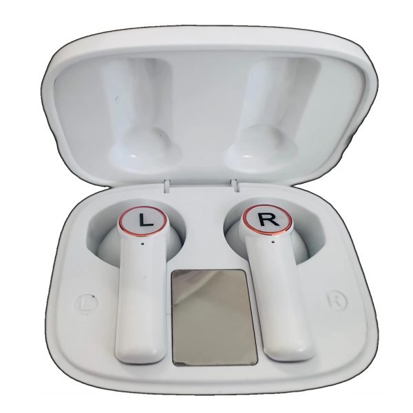 Sound-Luxe – Vezeték nélküli Bluetooth sztereó fülhallgató, beépített mikrofonnal, LED kijelzővel, vízálló, töltő dokkolóval TWS-320 (BBV)