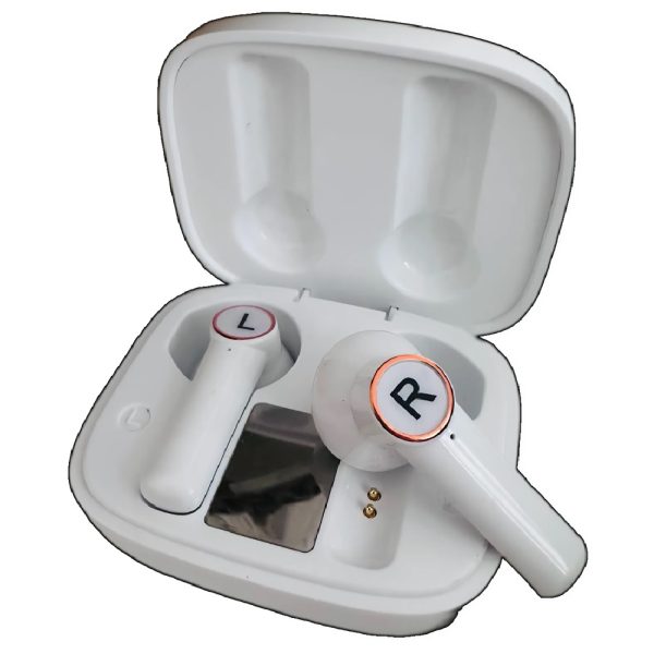 Sound-Luxe – Vezeték nélküli Bluetooth sztereó fülhallgató, beépített mikrofonnal, LED kijelzővel, vízálló, töltő dokkolóval TWS-320 (BBV)