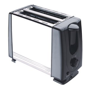 Sovio 2 szeletes elektromos kenyérpirító – 650W nagy teljesítményű, kompakt konyhai készülék SC118 (BBD)