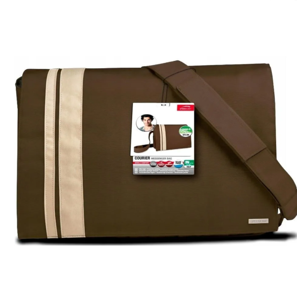 Speedlink prémium laptop táska – 16,4 hüvelykes (41,6 cm) készülékekhez, elegáns barna-bézs kivitelben SL-6056-BWBG (BBA)