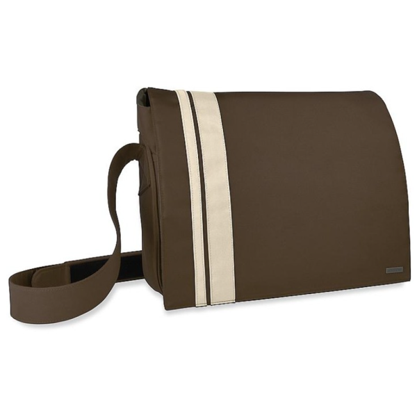 Speedlink prémium laptop táska – 16,4 hüvelykes (41,6 cm) készülékekhez, elegáns barna-bézs kivitelben SL-6056-BWBG (BBA)