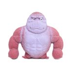 Gorilla formájú, nyomkodható, stressz csökkentő játék gumiból (BBJ)