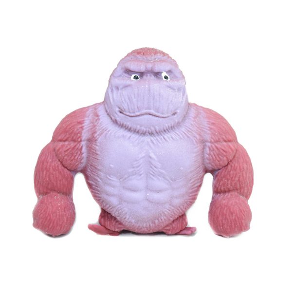 Gorilla formájú, nyomkodható, stressz csökkentő játék gumiból (BBJ)