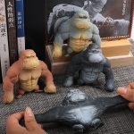 Gorilla formájú, nyomkodható, stressz csökkentő játék gumiból (BBJ)