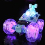 Stunt Dumper LED 1:24 Trükkös távirányítós autó (BBJ)