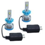 Super White canbus H7 LED fényszóró szett - 1 pár, 200W (THM)