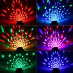 Színes mini LED diszkólámpa távirányítóval (BBL)