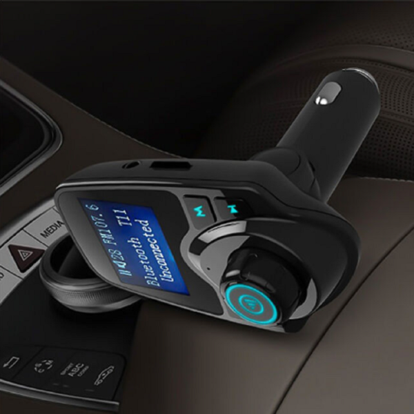 T11 szivargyújtós bluetooth FM Transmitter, MP3 lejátszó (THM)