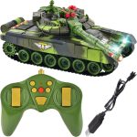 Nagyméretű távirányítós AKKUS tank KING OF TANKS RC (BBJ)