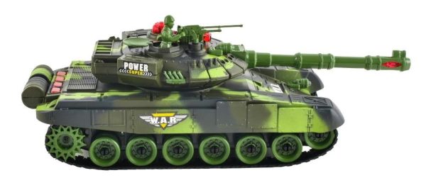 Nagyméretű távirányítós AKKUS tank KING OF TANKS RC (BBJ)