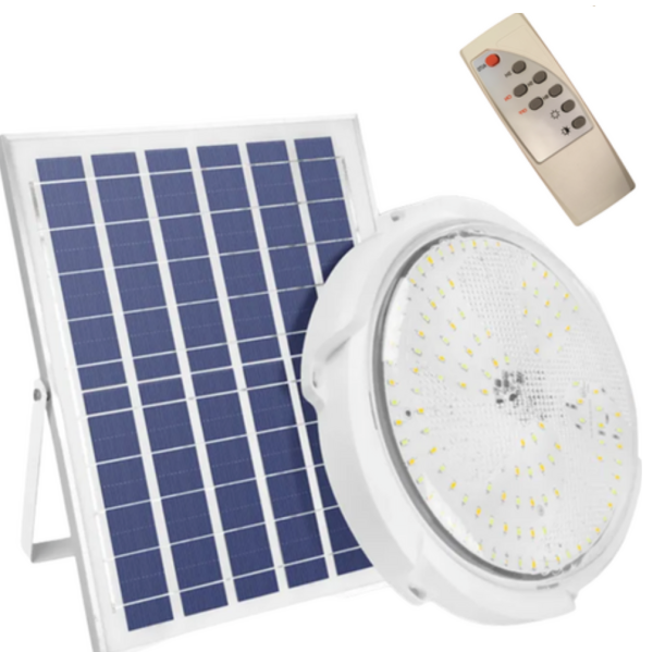 THO napelemes kör alakú vízálló kültéri veranda mennyezeti lámpa SCL-100W (BBD) (BBJH)