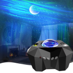 Távirányítós GALAXIS holdfény projector Bluetooth hangszóróval - varázsolja otthonába az éjszakai égboltot! (BBD) (FX)