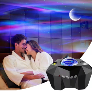 Távirányítós GALAXIS holdfény projector Bluetooth hangszóróval – varázsolja otthonába az éjszakai égboltot! 5