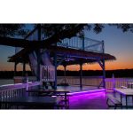 Távirányítással vezérelhető, időzíthető, napelemes, kültéri RGB LED szalag - 5M (BBV) (BBD)