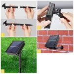 Távirányítással vezérelhető, időzíthető, napelemes, kültéri RGB LED szalag - 5M (BBV) (BBD)