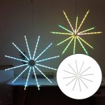 Telefonról vezérelhető, Bluetooth LED dekorvilágítás tüzijáték mintával (BBV) (BBKM)