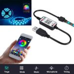 Okos bluetooth LED szalag mobiltelefonos távirányítással - TV háttérvilágítás - 5 méter (BBV)