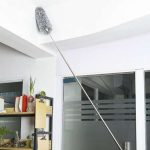 Extra hosszú teleszkópos portörlő nagy belmagassághoz és nehezen elérhető helyekhez - 250 cm (BBV)