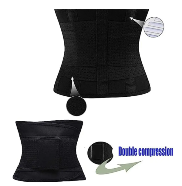 Testtartást javító és alakformáló, derék karcsúsító öv neoprén anyagból L-XL méret (BBM)(FX)