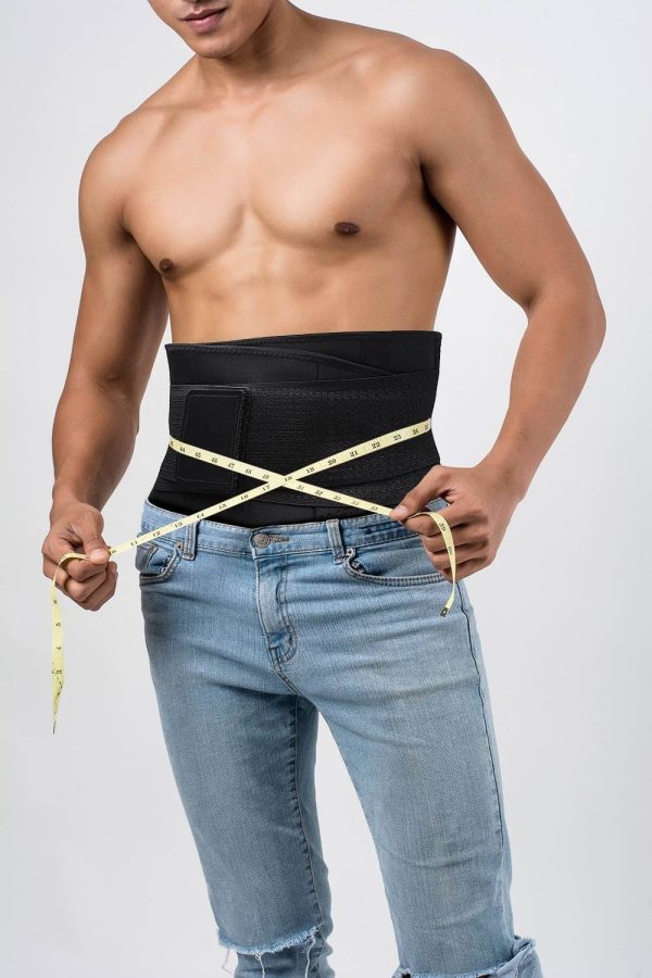Testtartást javító és alakformáló, derék karcsúsító öv neoprén anyagból L-XL méret (BBM)(FX)