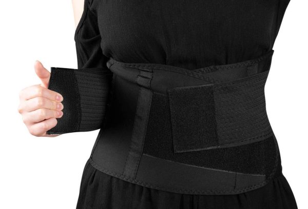 Testtartást javító és alakformáló, derék karcsúsító öv neoprén anyagból L-XL méret (BBM)(FX)