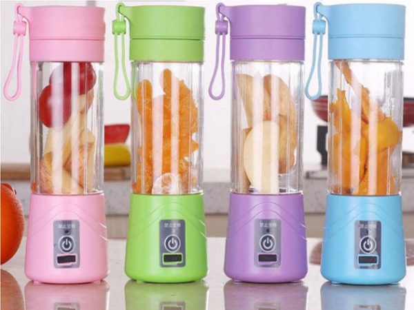 USB smoothie készítő - hordozható, akkumulátoros - 380ml (BBV)