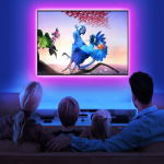 Univerzális USB LED szalag, TV háttérvilágítás, távirányítóval (BBV)