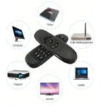 Univerzális vezeték nélküli mini billentyűzet és egér távirányító – tökéletes megoldás TV-hez és okos eszközökhöz (THM) (BBV)