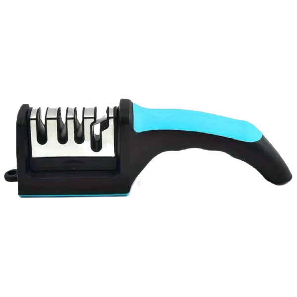 Univerzális 4 az 1-ben kézi késélező – minden konyhakéshez és ollóhoz (BBM)