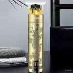 VGR-V076 LED kijelzős gravírozott hajnyíró titánium pengével és cserélhető fejekkel (BBV)