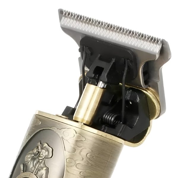 VGR-V85 gravírozott hajnyíró titánium pengével, cserélhető precíziós vágó fejekkel (BBV)