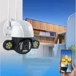 Vezeték nélküli VRT-C28 Wifi Smart kültéri, éjjellátó, vízálló kamera - távolról vezérelhető (BBV)