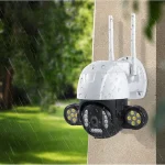 Vezeték nélküli VRT-C28 Wifi Smart kültéri, éjjellátó, vízálló kamera - távolról vezérelhető (BBV)