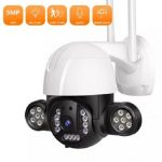 Vezeték nélküli VRT-C28 Wifi Smart kültéri, éjjellátó, vízálló kamera - távolról vezérelhető (BBV)