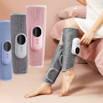 Vezeték nélküli elektromos láb- és vádlimasszírozó – 3 intenzitásfokozattal, vérkeringés serkentésére és izomfájdalom csillapítására- 1db (BBM)