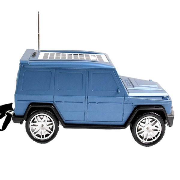 Vezeték nélküli sumker Mercedes G63 napelemes Bluetooth autós hangszóró LED lámpával – HF-F88 (THM)