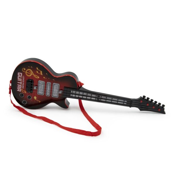 Világító játék elektromos gitár gyerekeknek - 4 húros (BBJ)