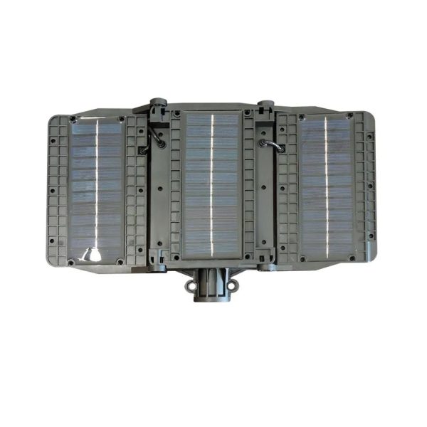 Napelemes tripla LED reflektor mozgásérzékelővel, távirányítóval - W784-786 (BBV)