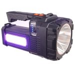 W5168-2 napelemes tölthető keresőlámpa – színszűrős, kemping- és vészvilágítással - 1000000 lumen (BBV) (G)