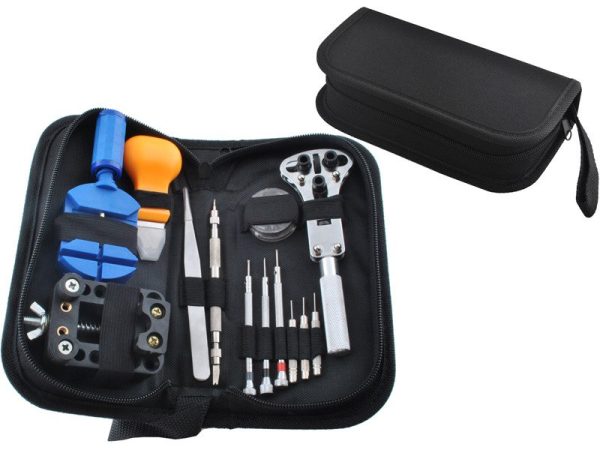 Watch13 multifunkciós 13 részes órajavító készlet praktikus tárolóban (BBL)