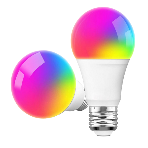RGBW LED okostelefonról vezérelhető izzó - színváltó üzemmóddal, 9W (BBV)
