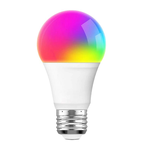 RGBW LED okostelefonról vezérelhető izzó - színváltó üzemmóddal, 9W (BBV)