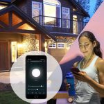 RGBW LED okostelefonról vezérelhető izzó - színváltó üzemmóddal, 9W (BBV)